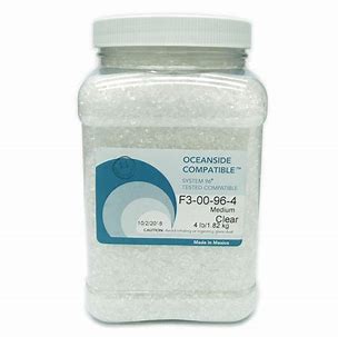 96 COE Frit Medium Clear 4 lb.