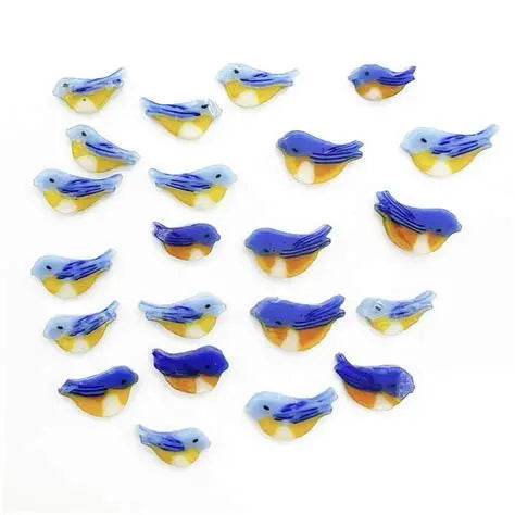 96 COE Murrine XL Blue Bird