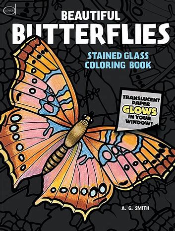 Book Coloring Beautiful Butterflies
