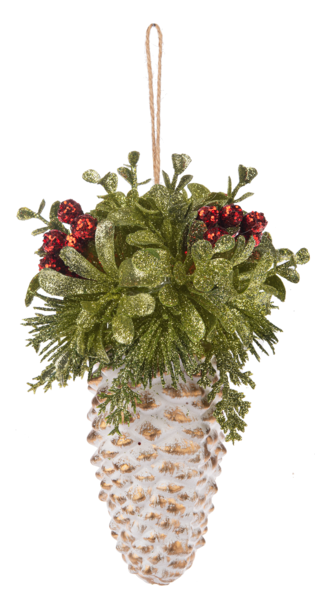 ORNAMENT MISTLETOE GLASS - Stained Glass Express