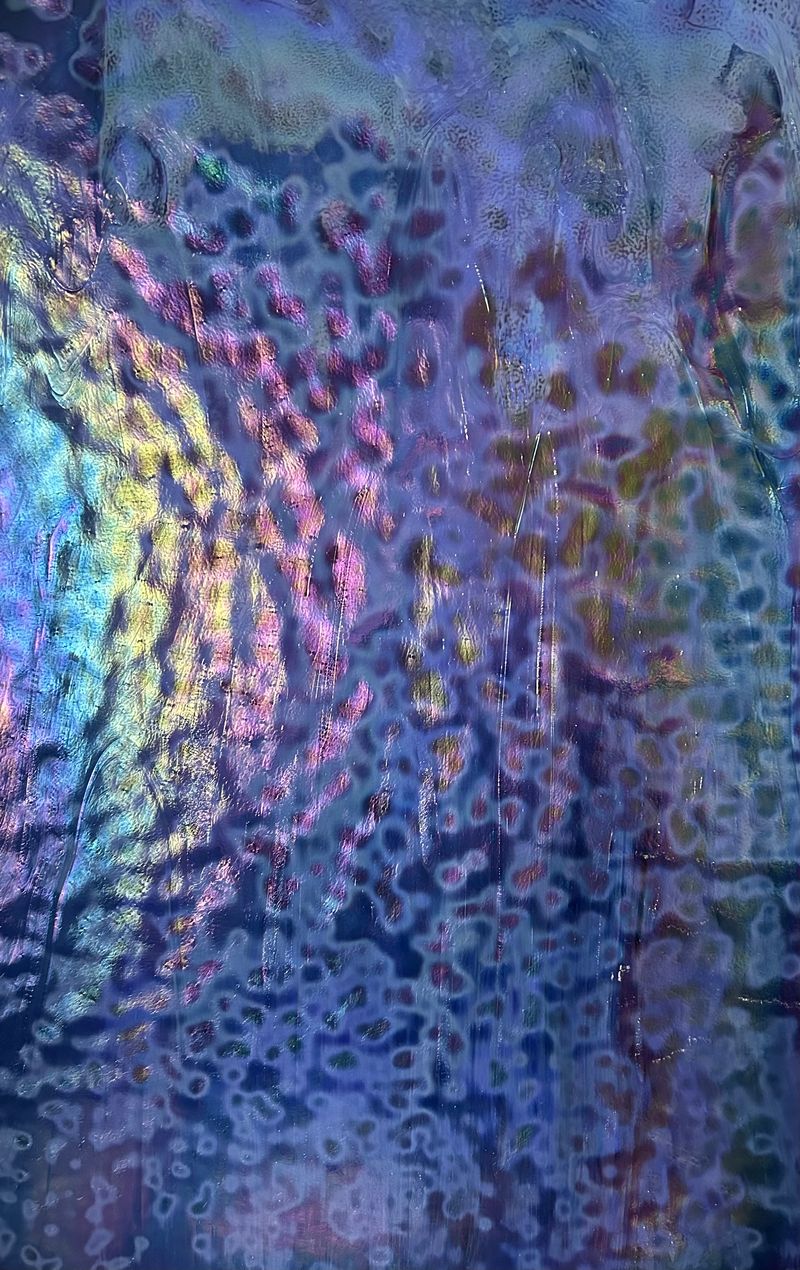 Oceana Irid Cobalt Blue - Stained Glass Express