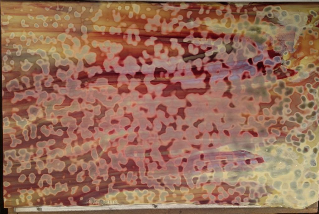 Oceana Silver, Yellow & Red - Stained Glass Express