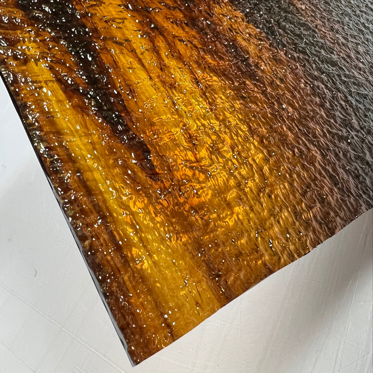 96 COE Brown on Gold Streaky Granite