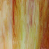 Orange, Green & White Wispy Opal - Stained Glass Express