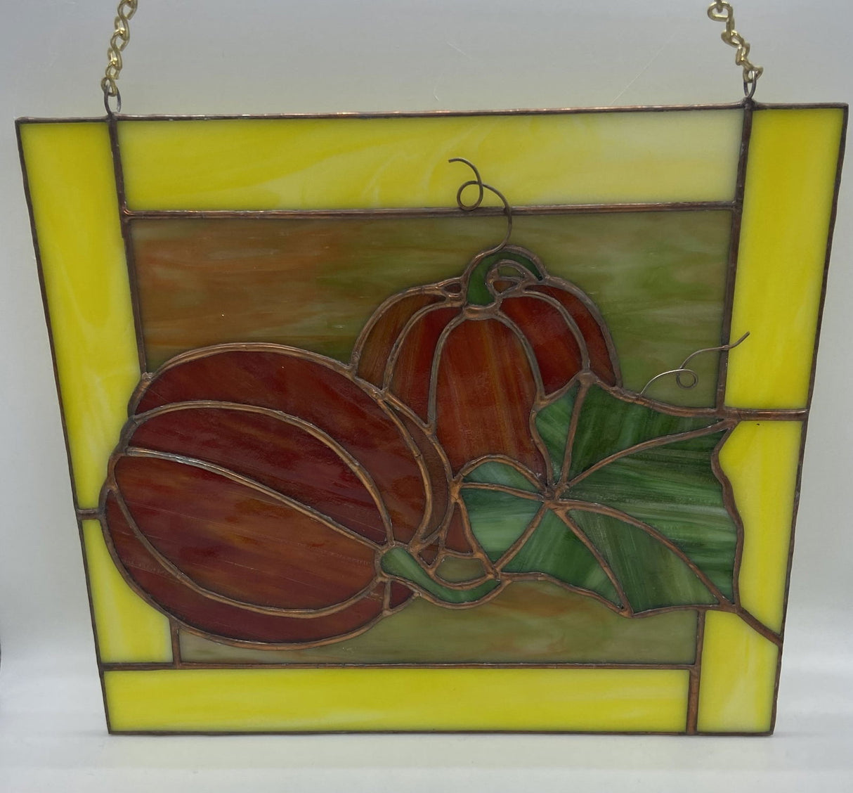 PUMPKIN PANEL - Stained Glass Express