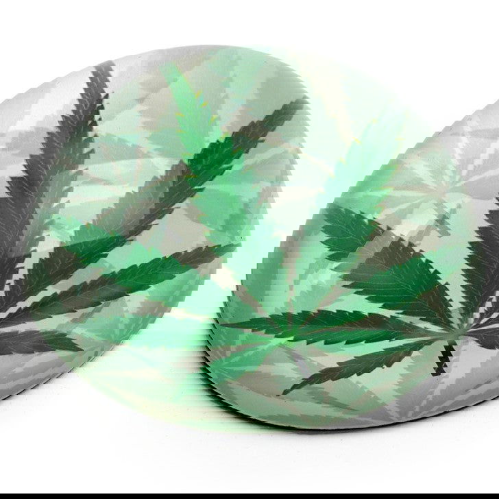 Paperweight Marijuana - Stained Glass Express