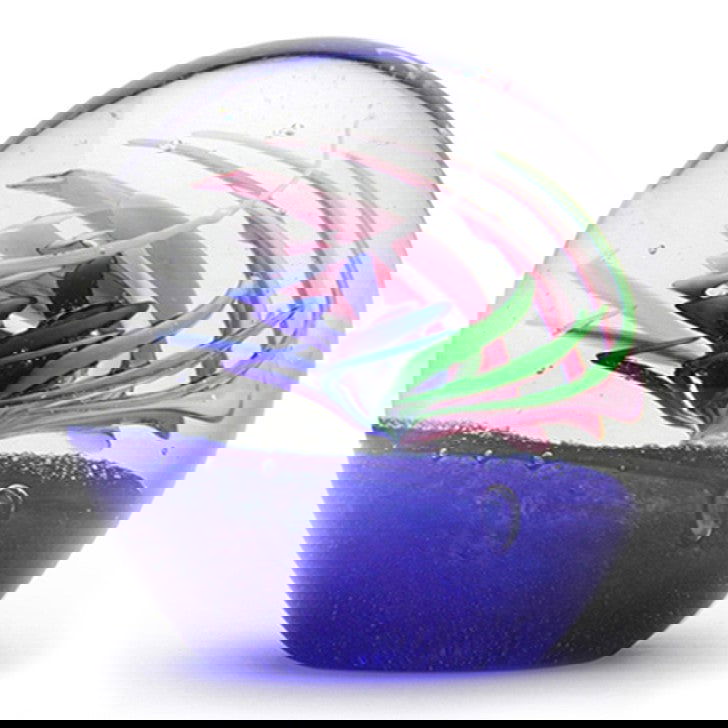 Paperweight Multicolor Tumbleweed - Stained Glass Express