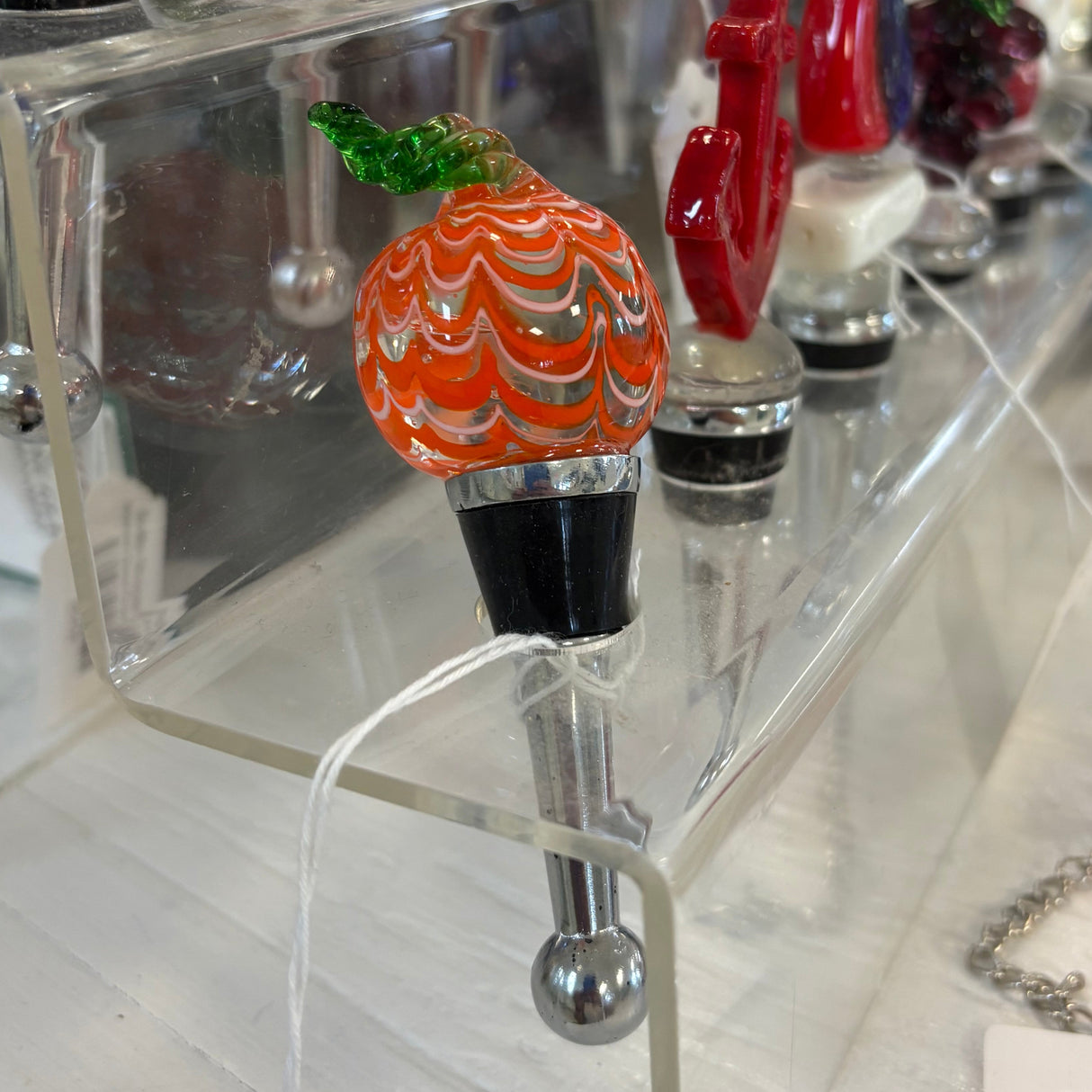 Pumpkin Wine Bottle Stopper_3