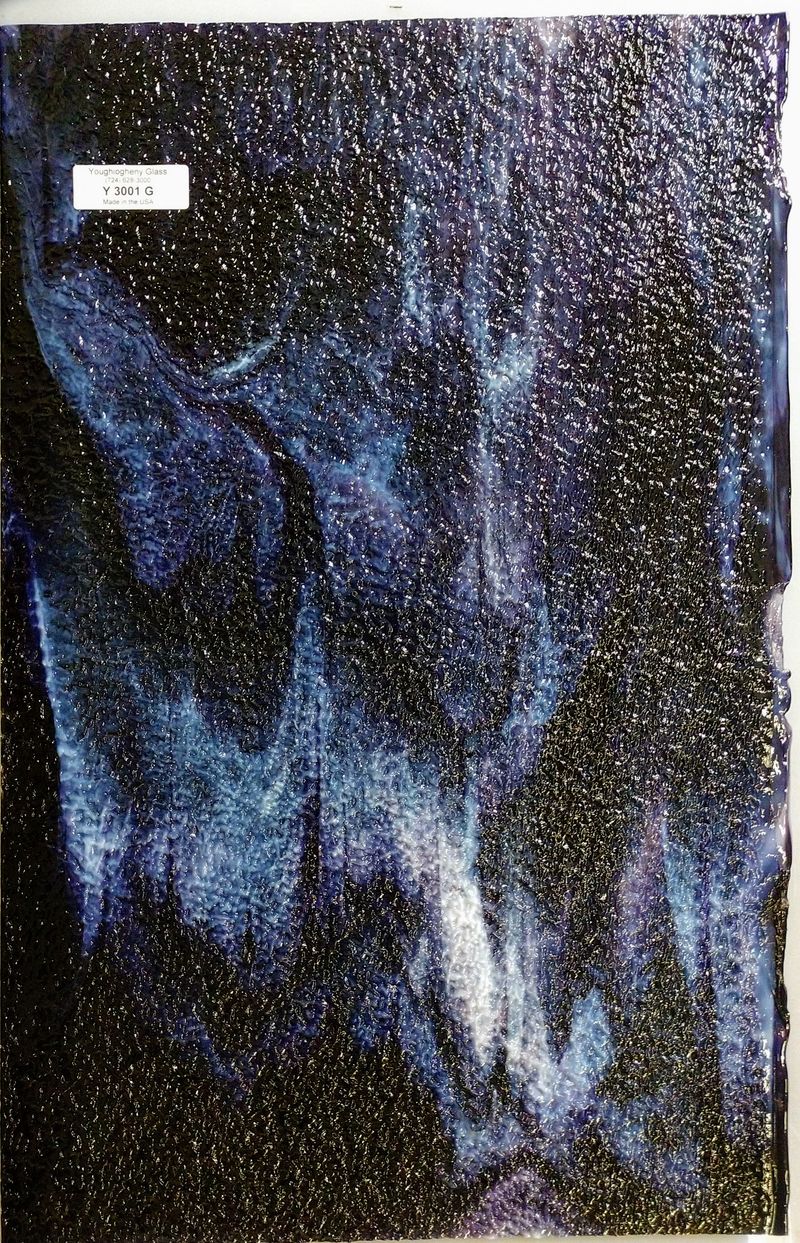 Purple Cathedral w/ White Streaks Granite - Stained Glass Express