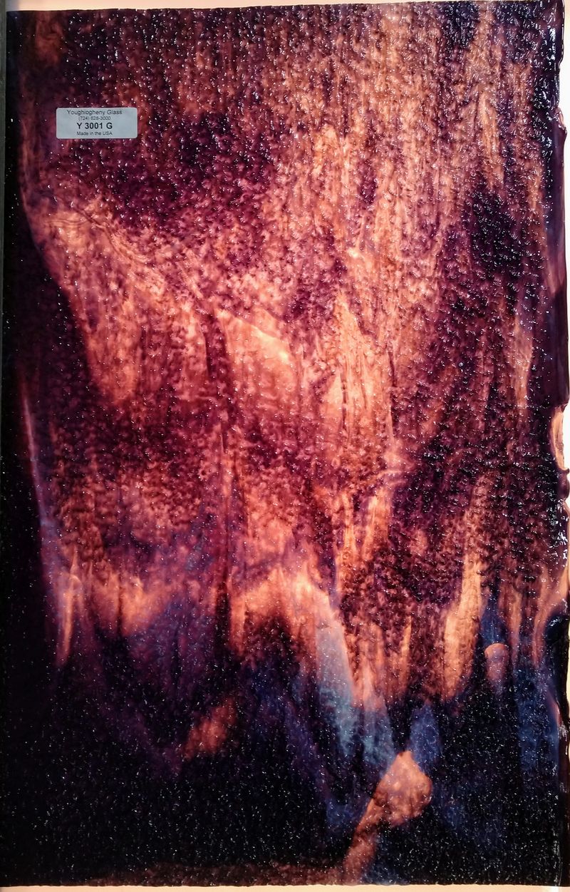 Purple Cathedral w/ White Streaks Granite - Stained Glass Express