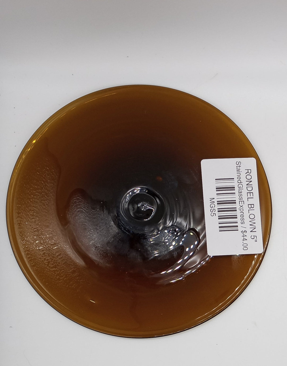 RONDEL BLOWN 5" - Stained Glass Express