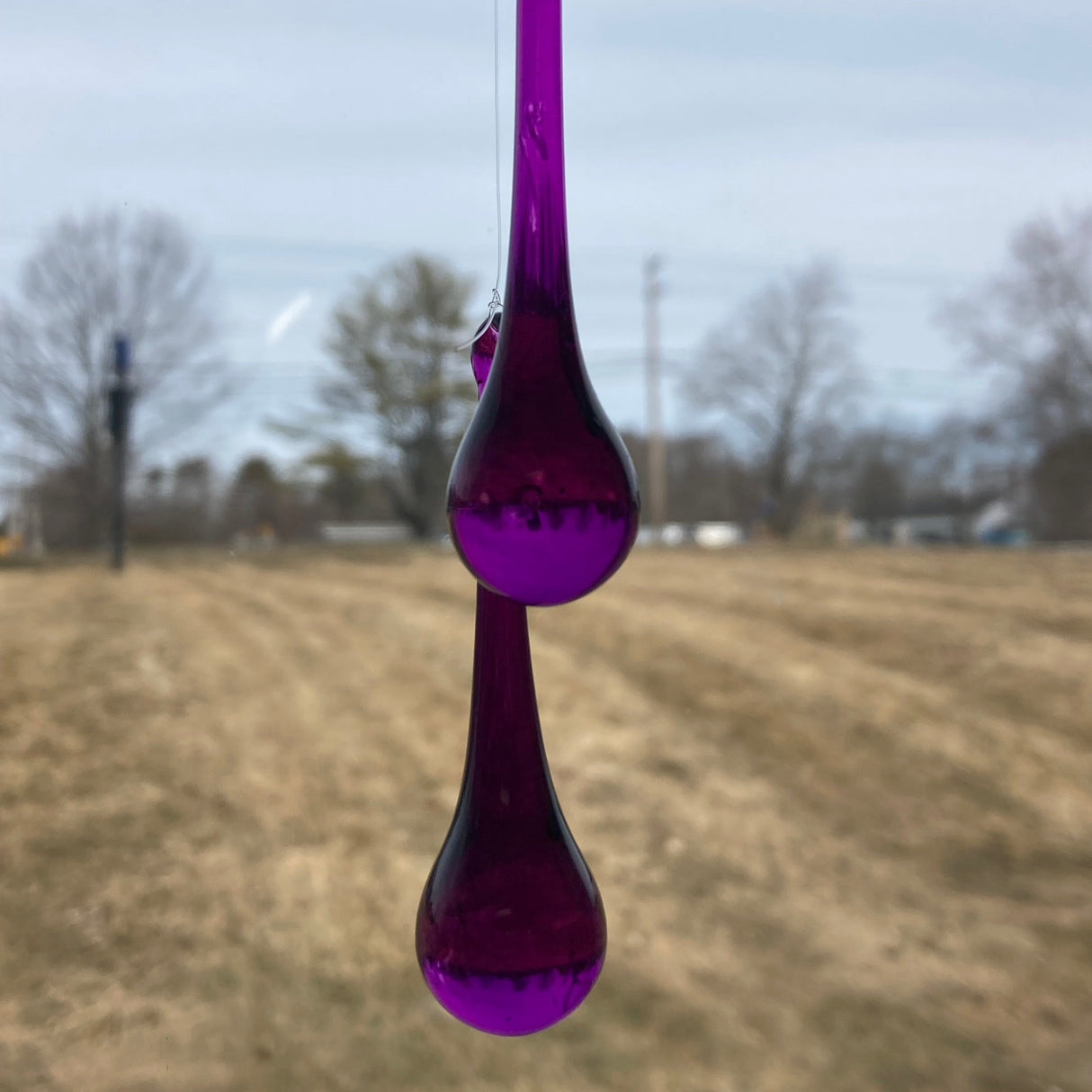 Raindrop 75Mm Purple