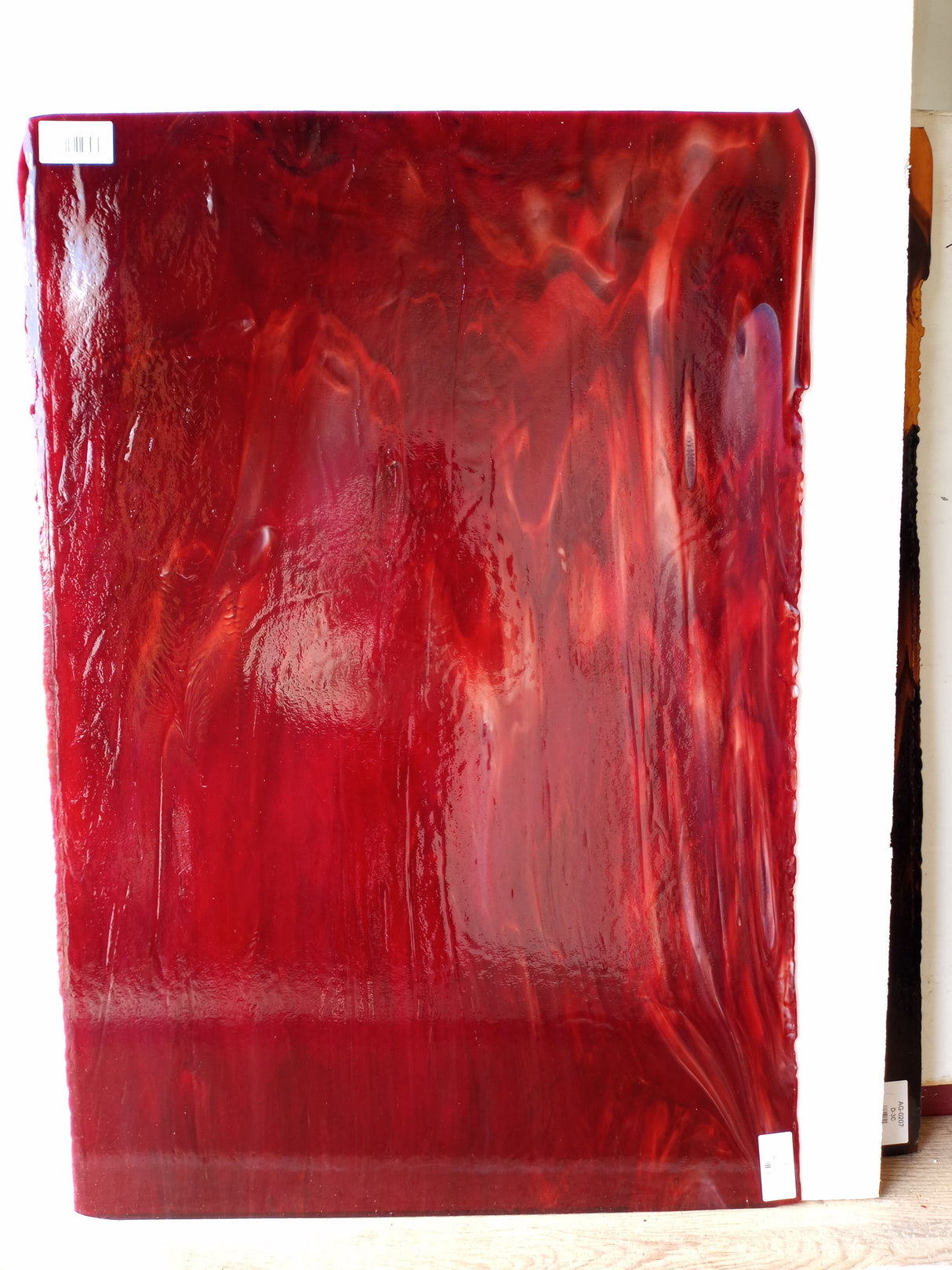 Red Passion Red and White Wispy