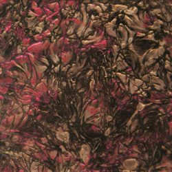 Red and Champagne Van Gogh Metallic Finish Art Glass - Stained Glass Express