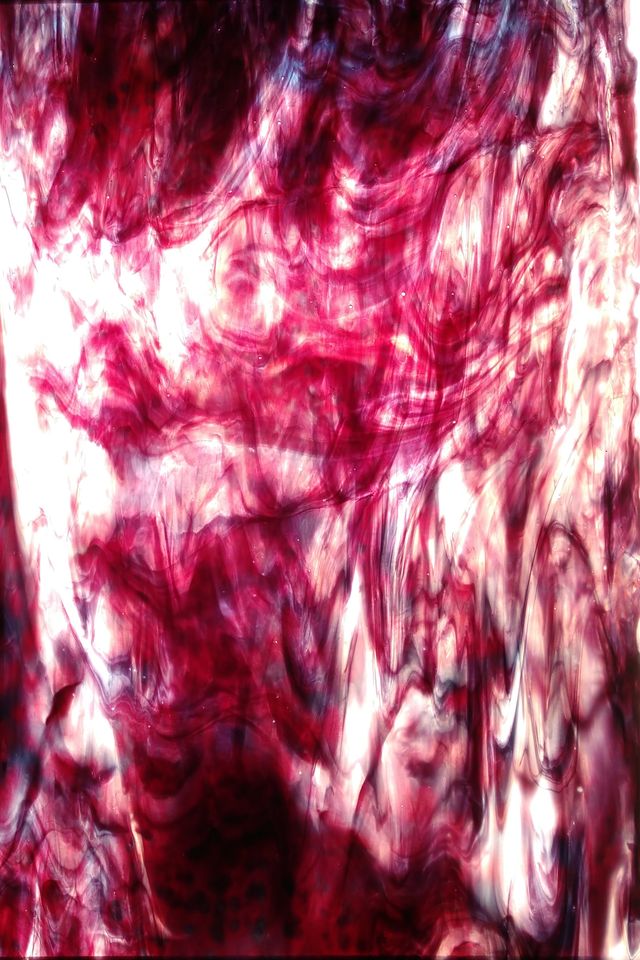 Red with White True Dichro - Stained Glass Express