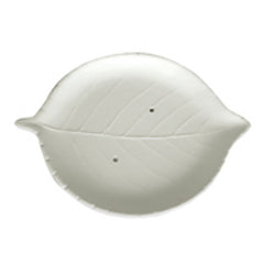 Round Leaf Soap Dish Mold - Stained Glass Express