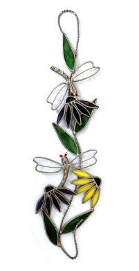 SCROLL DRAGONFLY - Stained Glass Express