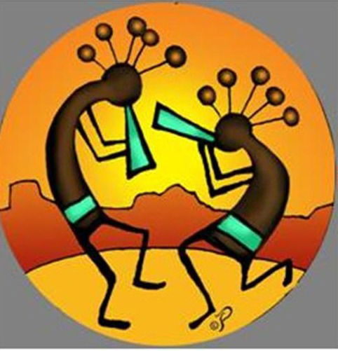 SC, KOKOPELI - Stained Glass Express