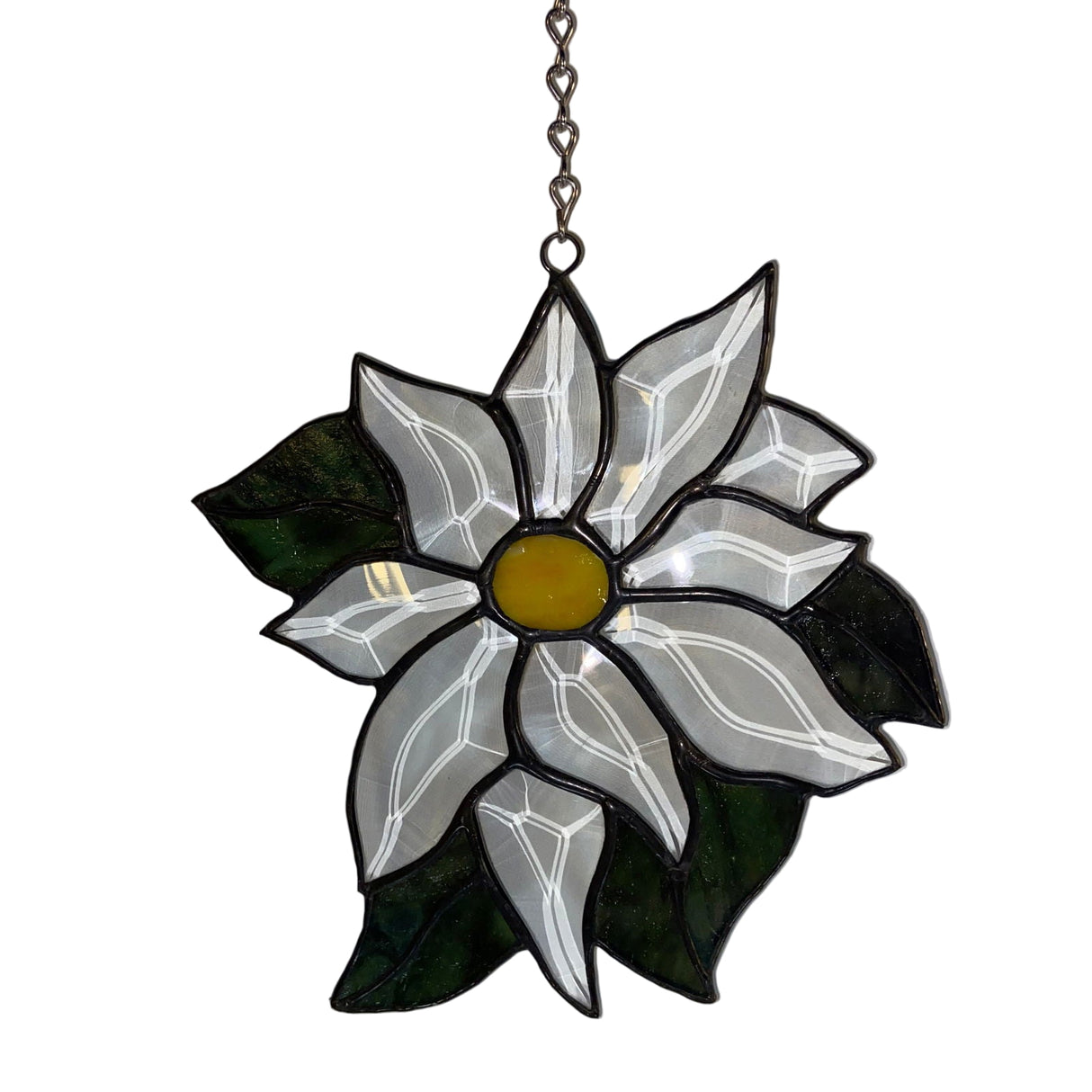 SC Poinsettia Bevel - Stained Glass Express