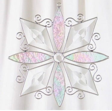 SC, SNOWFLAKE BEVEL - Stained Glass Express