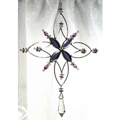SC SNOWFLAKE STAR - Stained Glass Express