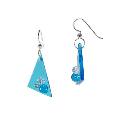 Earring Fused layered