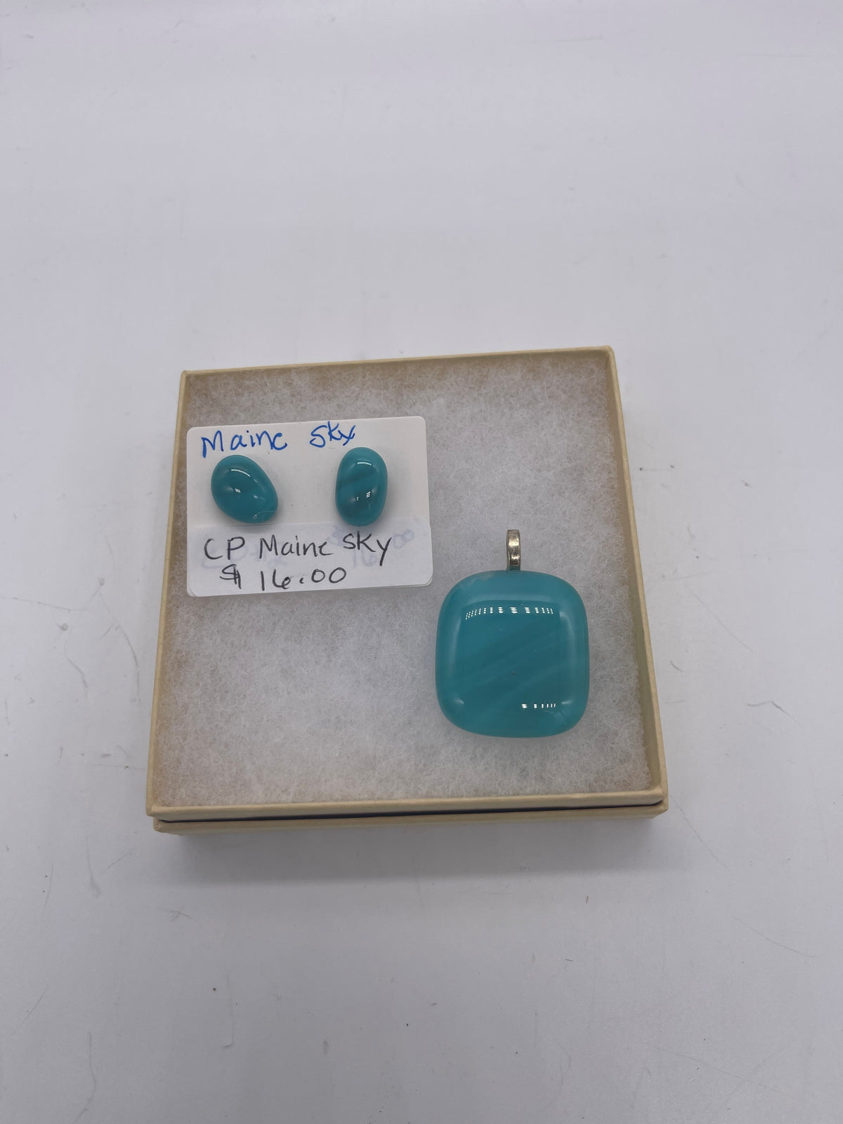 Pendant Earring Set Boxed