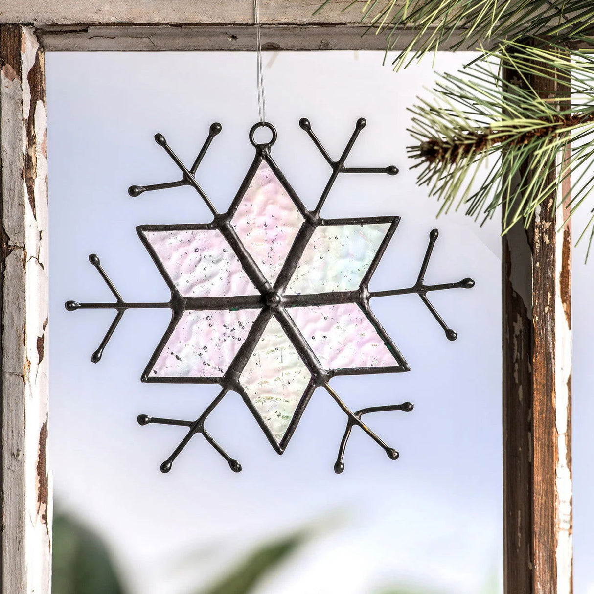 SNOWFLAKE STAR - Stained Glass Express