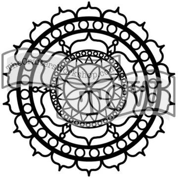 STENCIL ROSETTA - Stained Glass Express