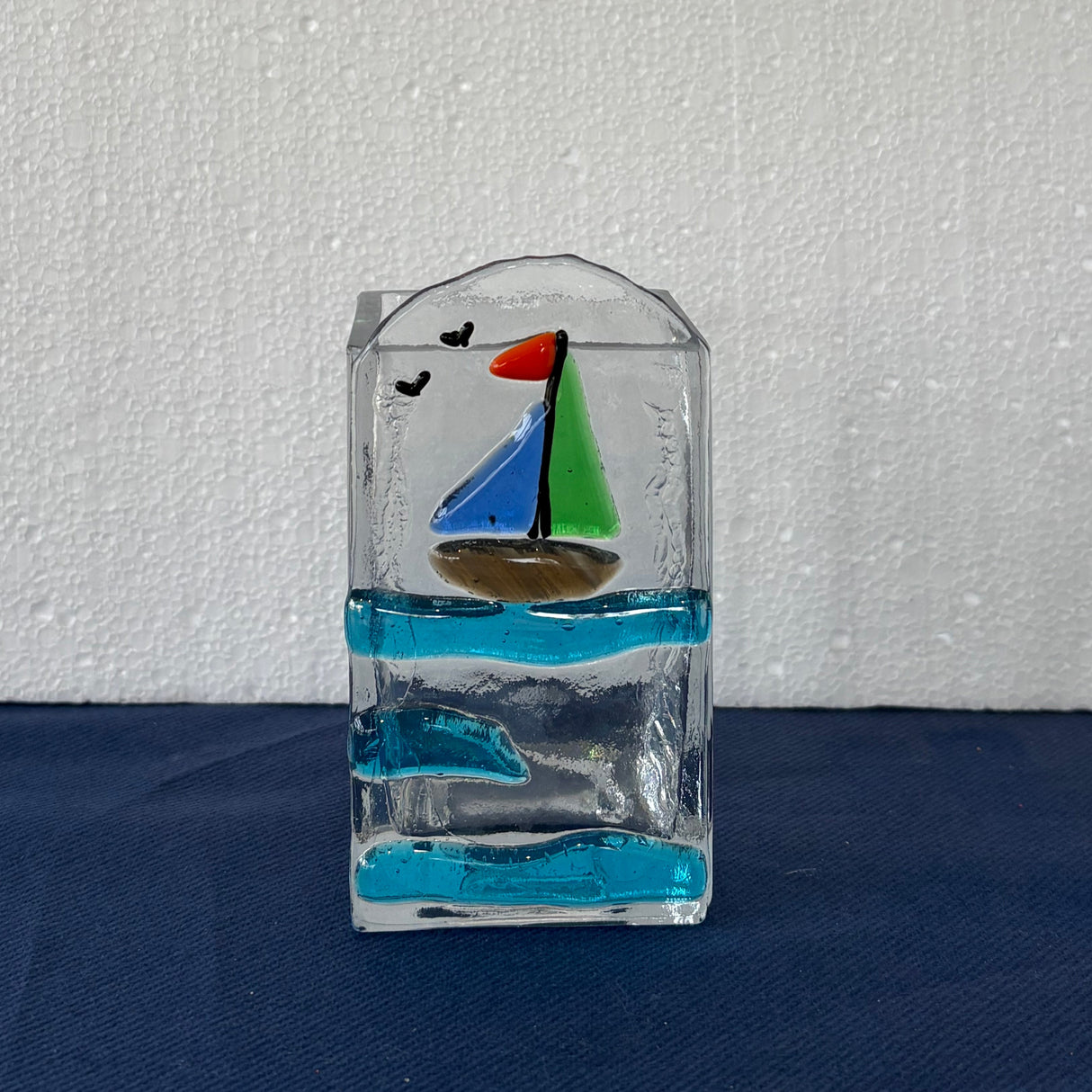 Vase Sailboat 4"