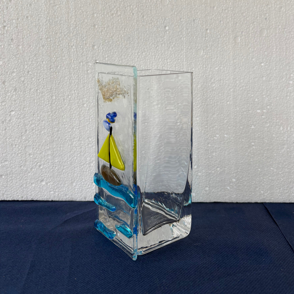 Vase Sailboat 6"