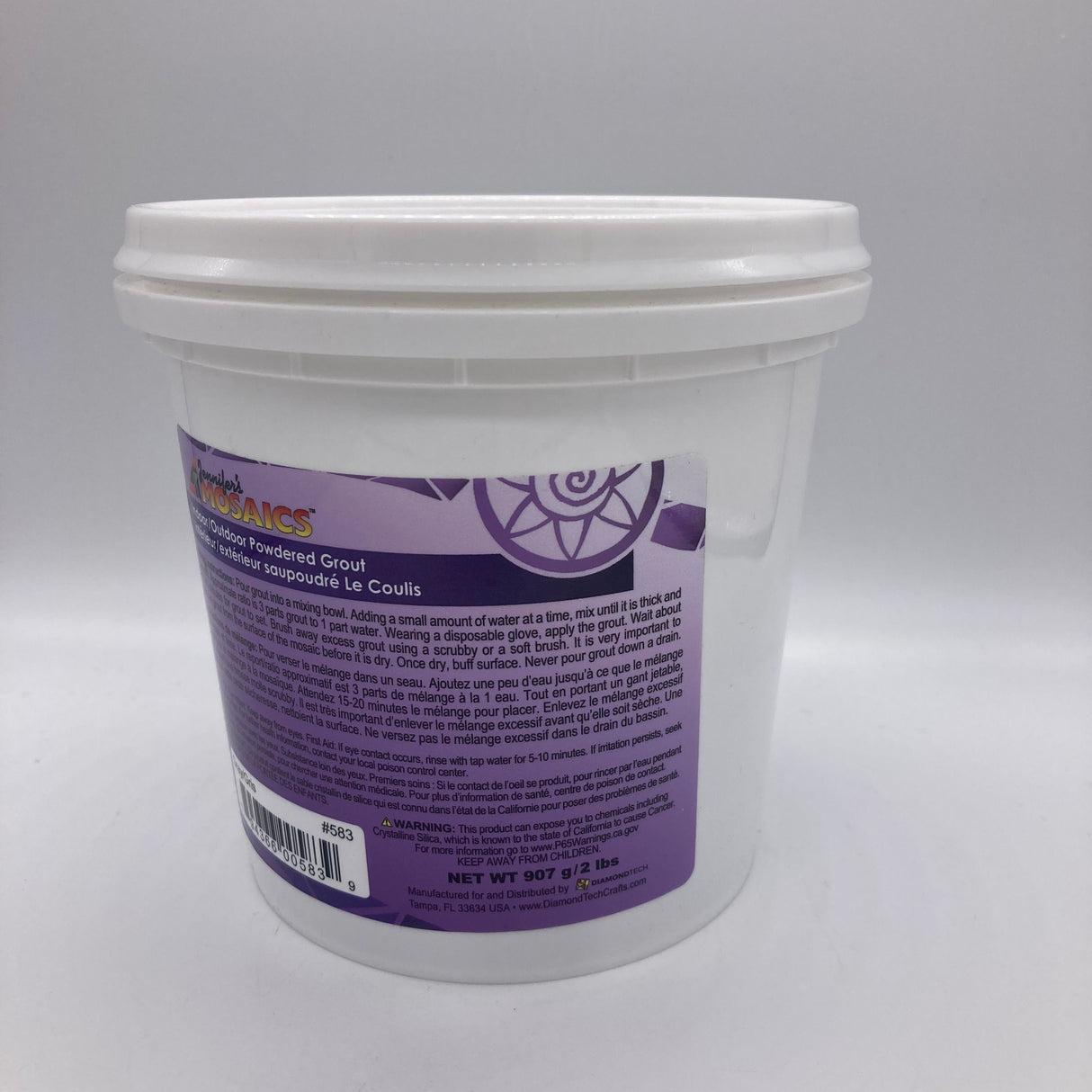 Sanded Mosaic Grout - 2 lb