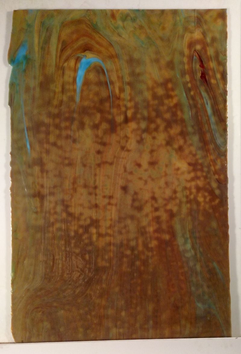 Silver Yellow Turquoise Gold & Pink - Stained Glass Express