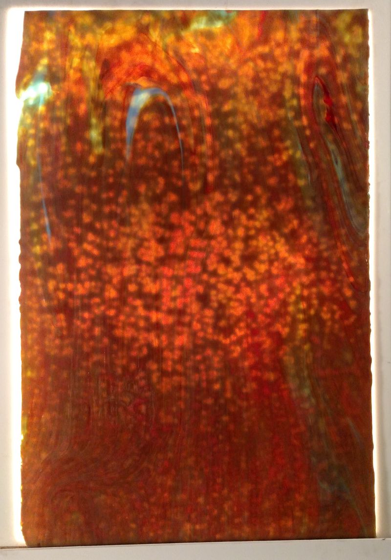 Silver Yellow Turquoise Gold & Pink - Stained Glass Express