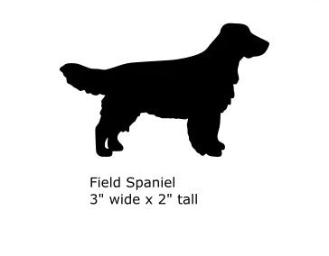 Precut Dog Field Spaniel