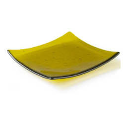 Square Curved Plate Mold 5 3/8 inch - Stained Glass Express