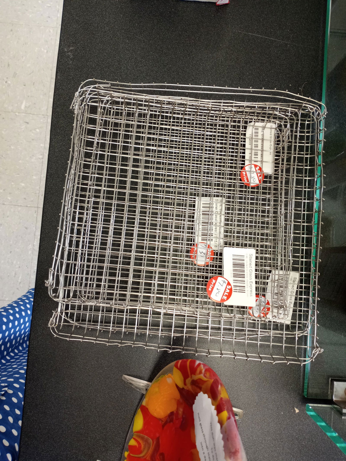 Stainless Steel Mesh for Scrap Melts - Stained Glass Express