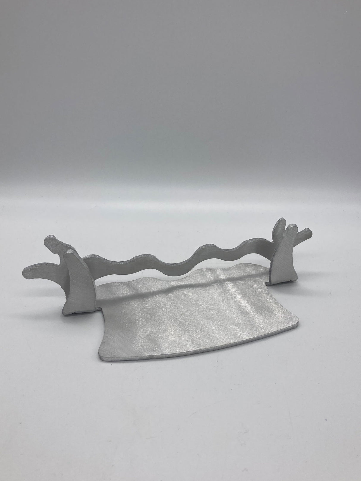 Stand Brushed Aluminum Driftwood - Stained Glass Express