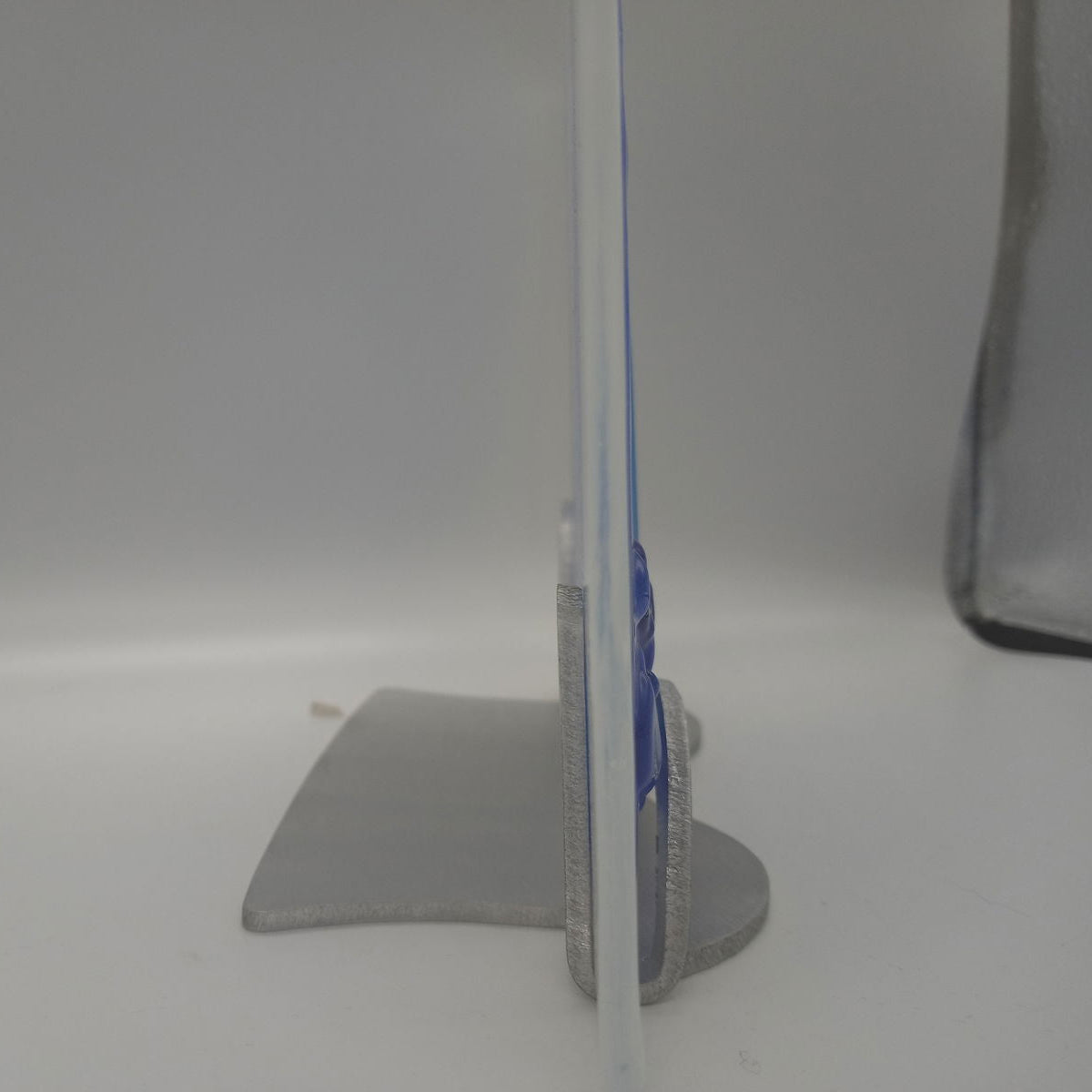 Stand Brushed Aluminum Wave - Stained Glass Express