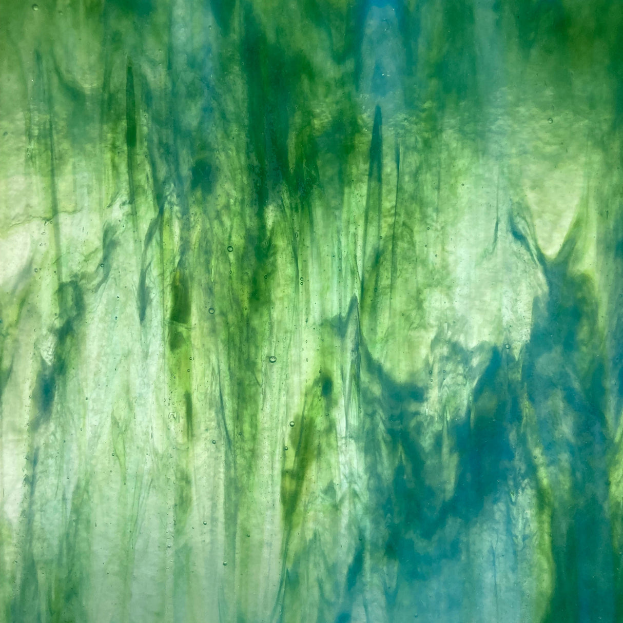 White Ice, Blue, Green Combinations Stipple