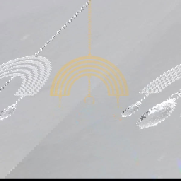 Suncatcher Rainbow/Joy - Stained Glass Express