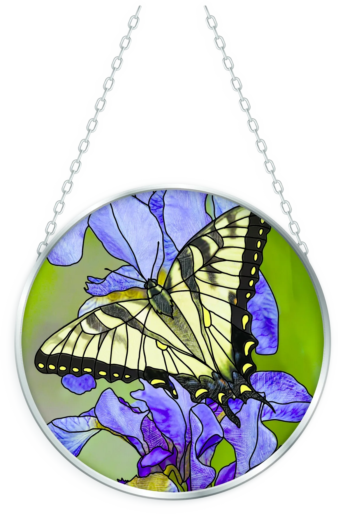 Swallowtail Butterfly Suncatcher - Stained Glass Express