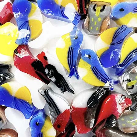 96 COE Murrine Bird Mix