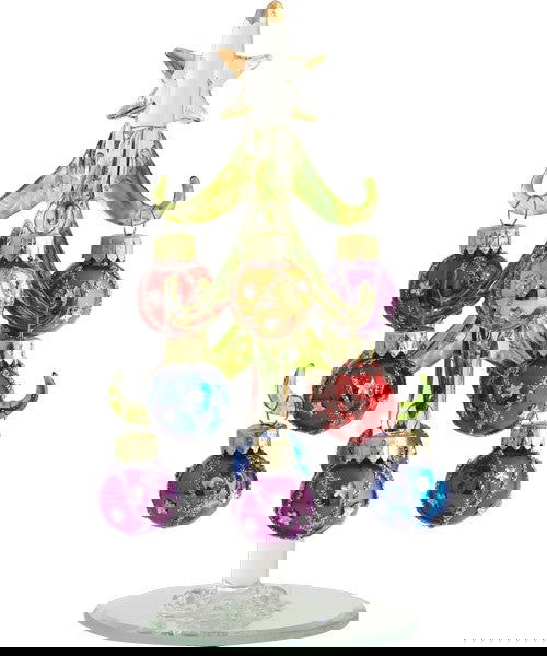 TREE 6" W/STARS - Stained Glass Express