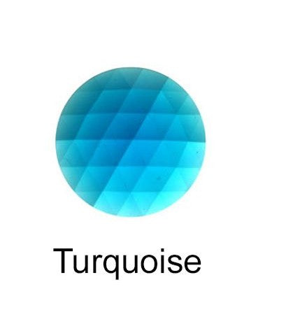 Jewel Faceted Round 30mm