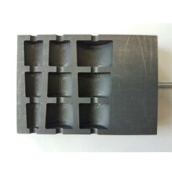 Tapered Barrels Graphite Bead Shaper - Stained Glass Express