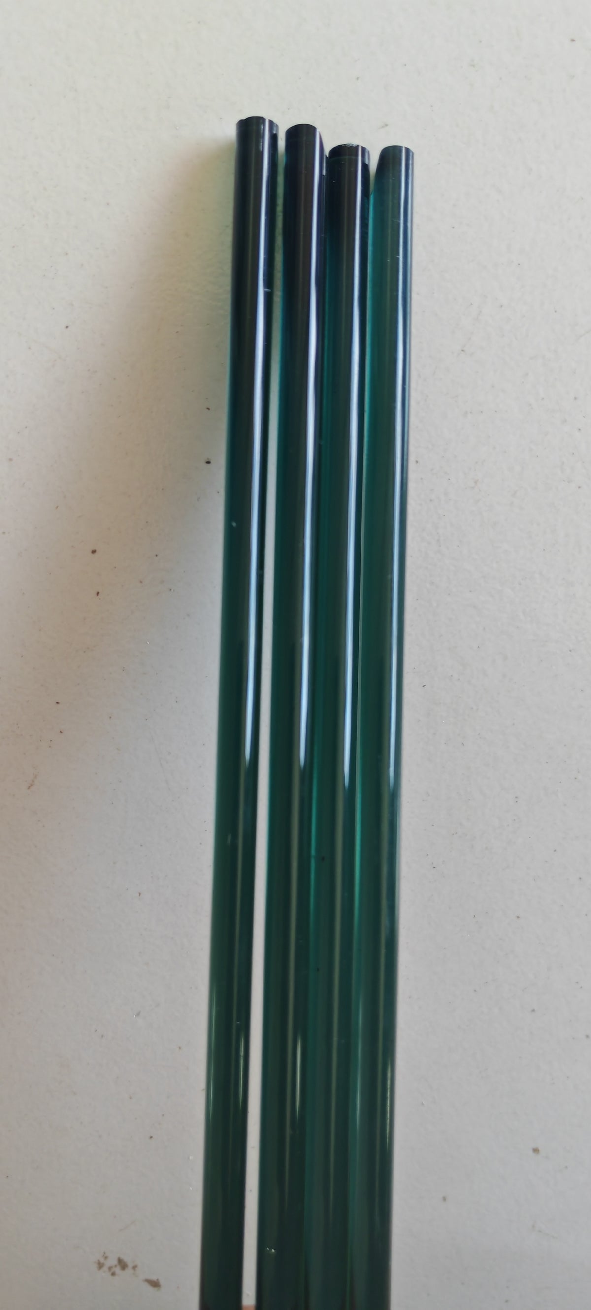 33 COE Rod Transparent Teal
