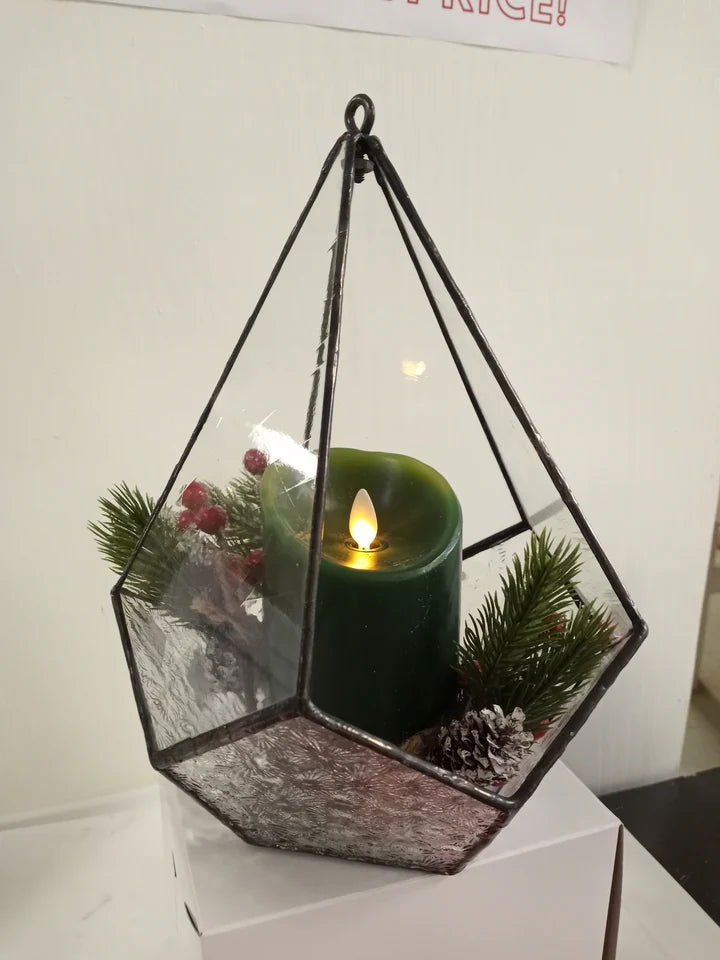 Terrarium Planter - Stained Glass Express