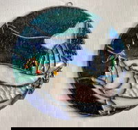 Trout Panel Clear - Stained Glass Express