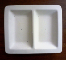 Two Section Plate Mold 12 inch - Stained Glass Express